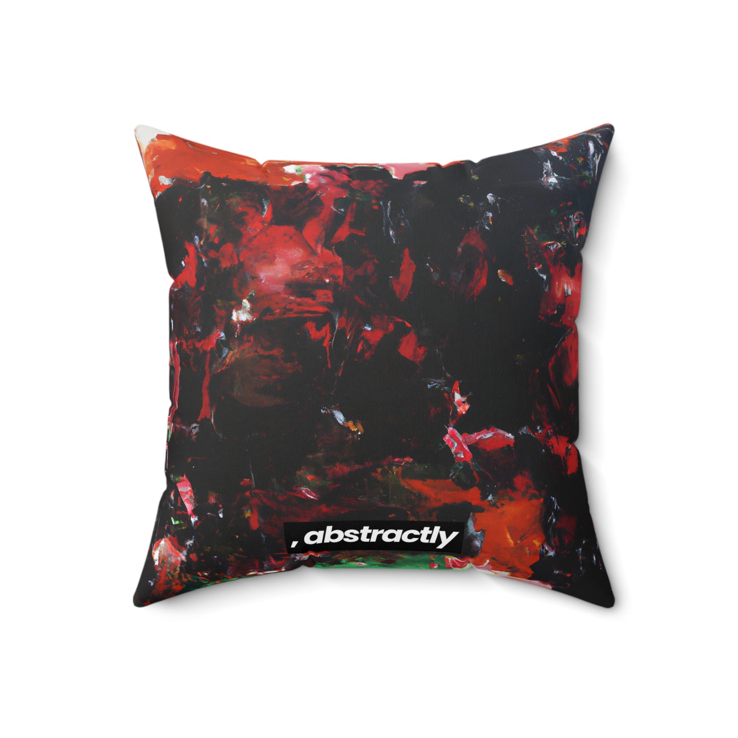 Frostivium Crystalloid - Chemistry, Abstractly - Faux Suede Throw Pillow