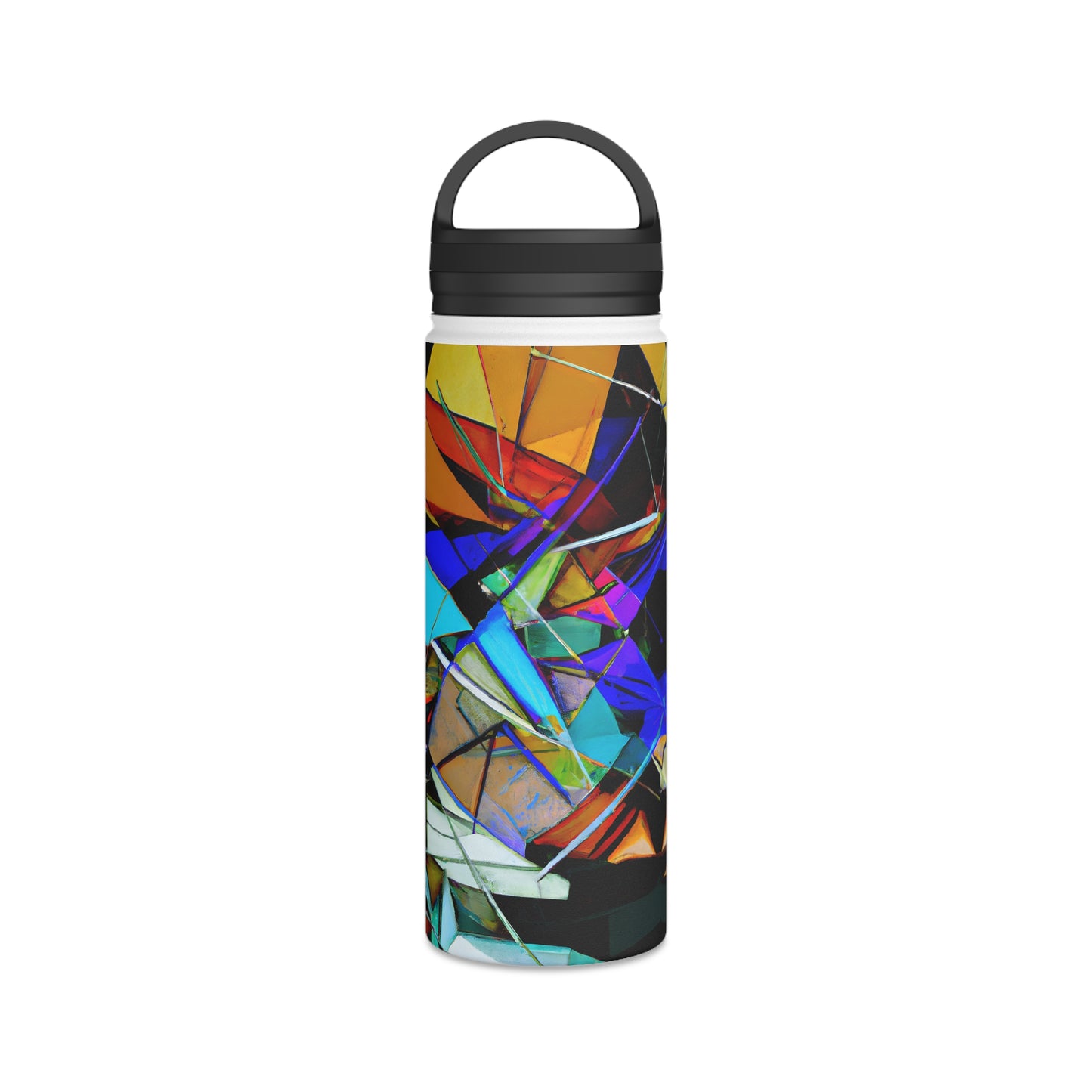 Adrianne Lehmann - Electric Force, Abstractly - Stainless Steel Water Bottle