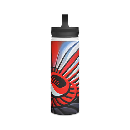 Aaron Feldman - Electric Force, Abstractly - Stainless Steel Water Bottle