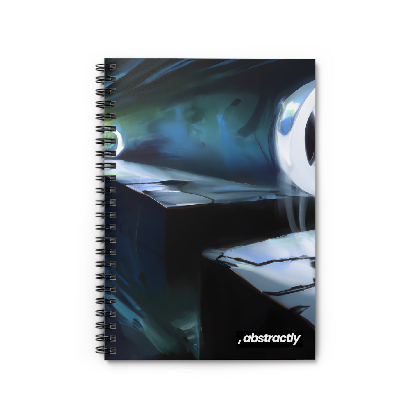 Crystal Audit - Equity, Abstractly - Spiral Notebook