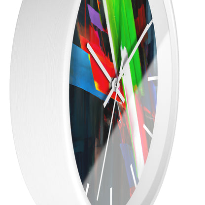 Perry Dennington - Strong Force, Abstractly - Wall Clock