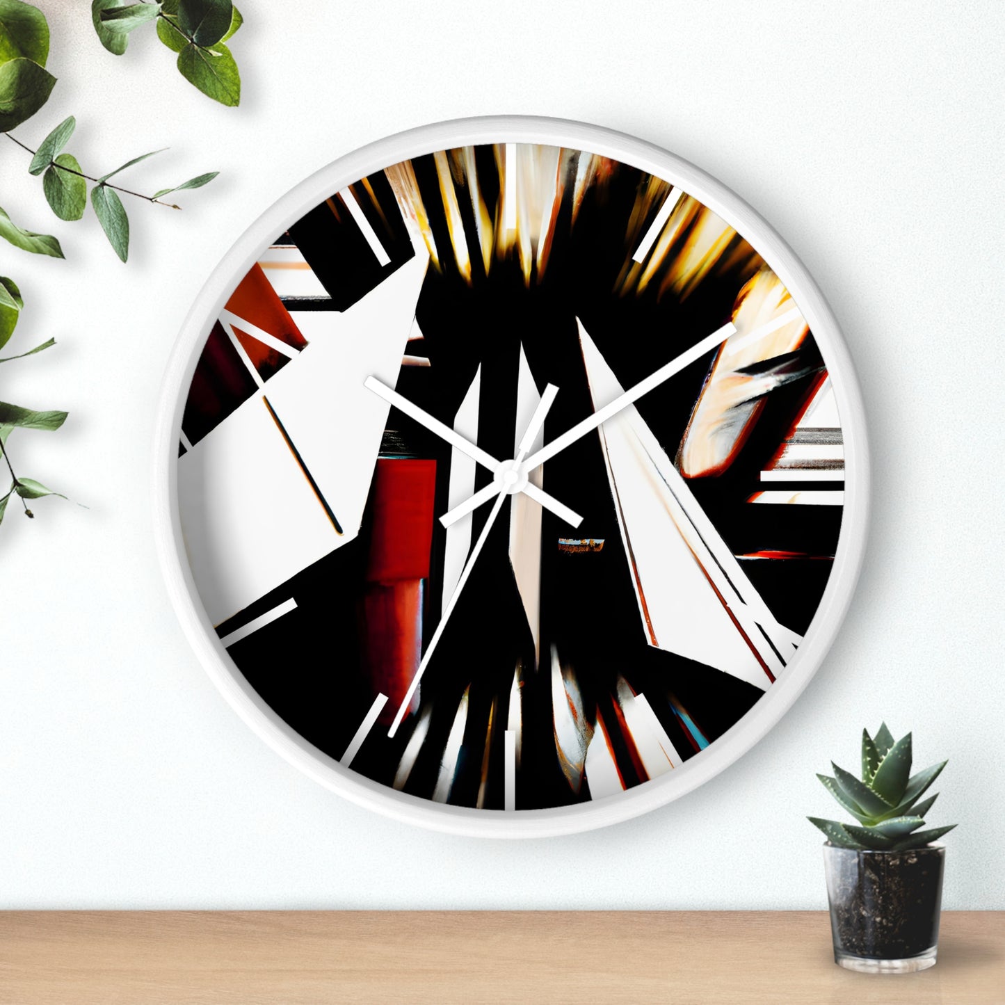 Adrienne Holtzmann - Applied Force, Abstractly - Wall Clock