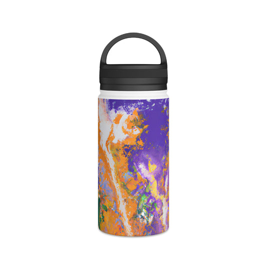 Solarium Particulate - Chemistry, Abstractly - Stainless Steel Water Bottle