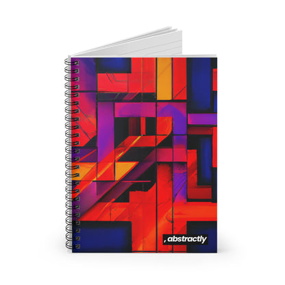 Theodore Kirchhoff - Normal Force, Abstractly - Spiral Notebook