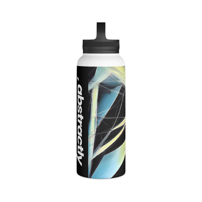 Joan Beaumont - Electromagnetic Force, Abstractly - Stainless Steel Water Bottle