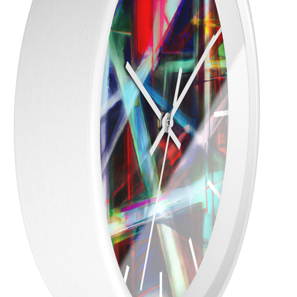 Leonard Kleinberg - Electric Force, Abstractly - Wall Clock