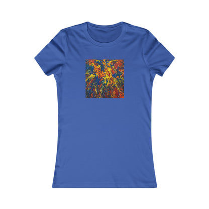 Quasar Netronium - Chemistry, Abstractly - Ladies' Cut Tee