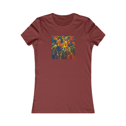 Quasar Netronium - Chemistry, Abstractly - Ladies' Cut Tee