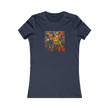 Quasar Netronium - Chemistry, Abstractly - Ladies' Cut Tee