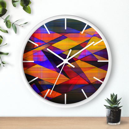 Eloise Franklin - Gravity Force, Abstractly - Wall Clock