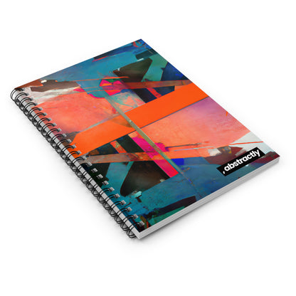 Ariana Sanders - Tension Force, Abstractly - Spiral Notebook