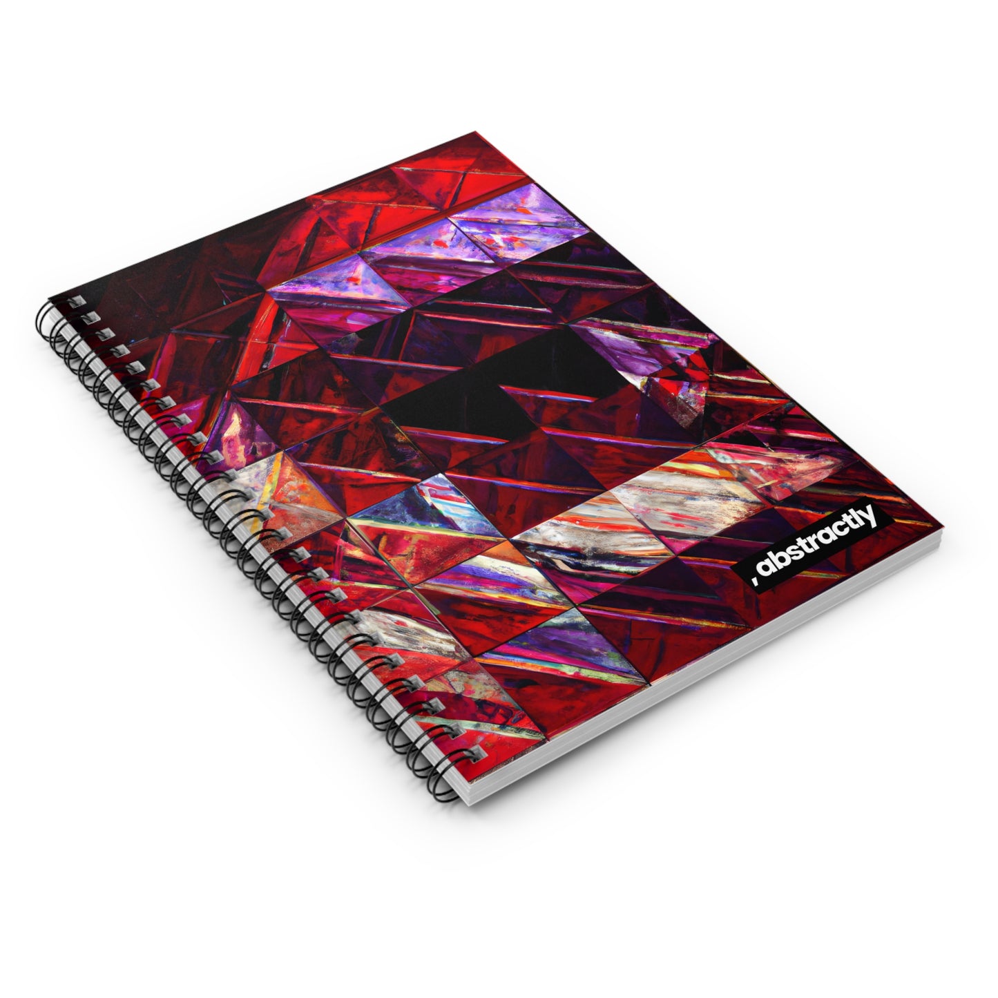 Nancy Hartley - Friction Force, Abstractly - Spiral Notebook