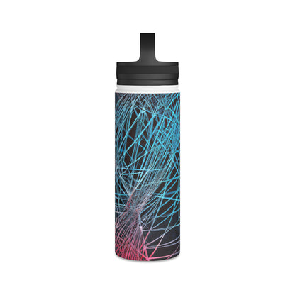 Erica Humphries - Air Resistance Force, Abstractly - Stainless Steel Water Bottle