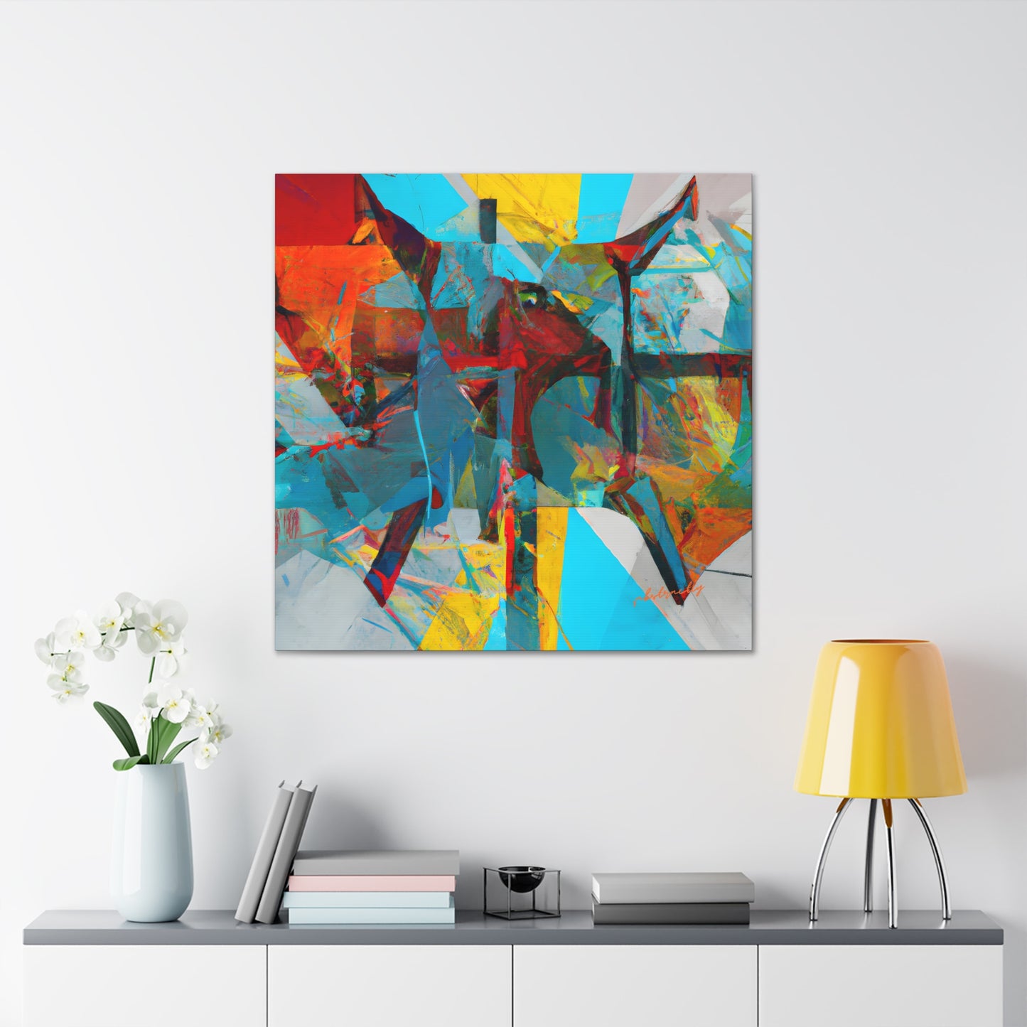 Roy Rosenberg - Strong Force, Abstractly - Canvas