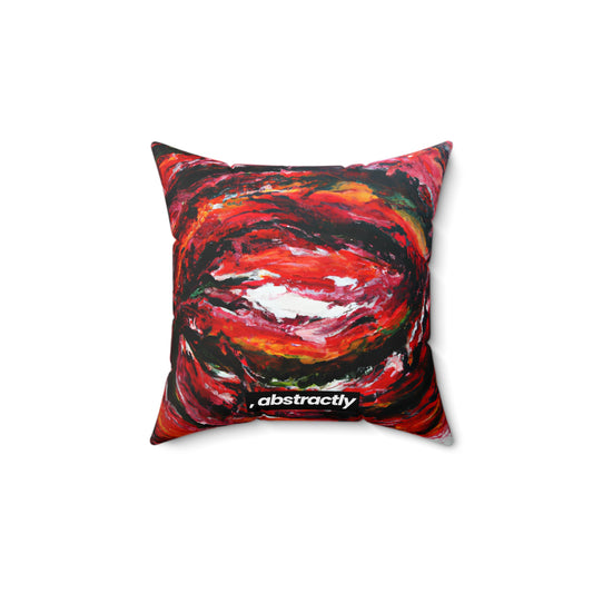 Galaxium Carbonide - Phosphorus, Abstractly - Faux Suede Throw Pillow