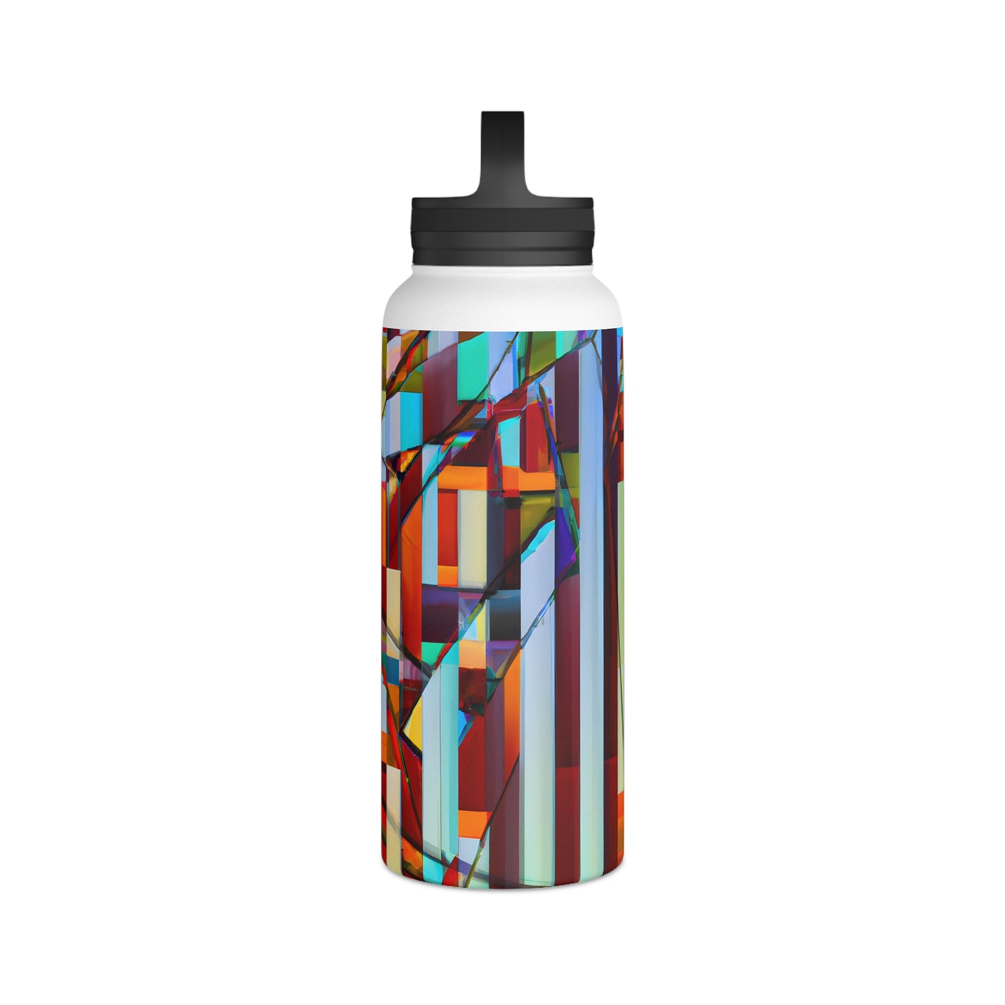 Edward Higgs - Electromagnetic Force, Abstractly - Stainless Steel Water Bottle