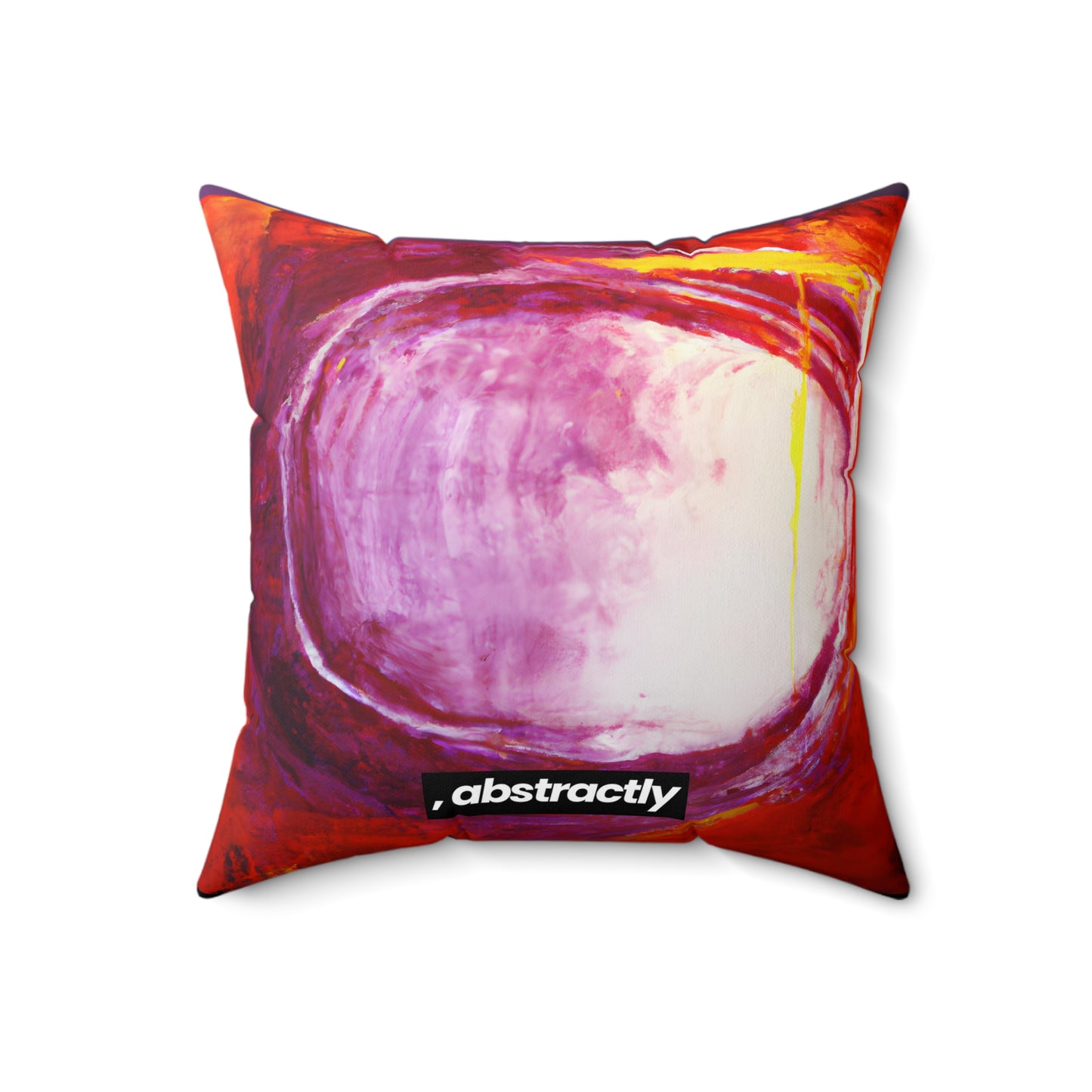 Quazarium Crystalite - Vanadium, Abstractly - Faux Suede Throw Pillow