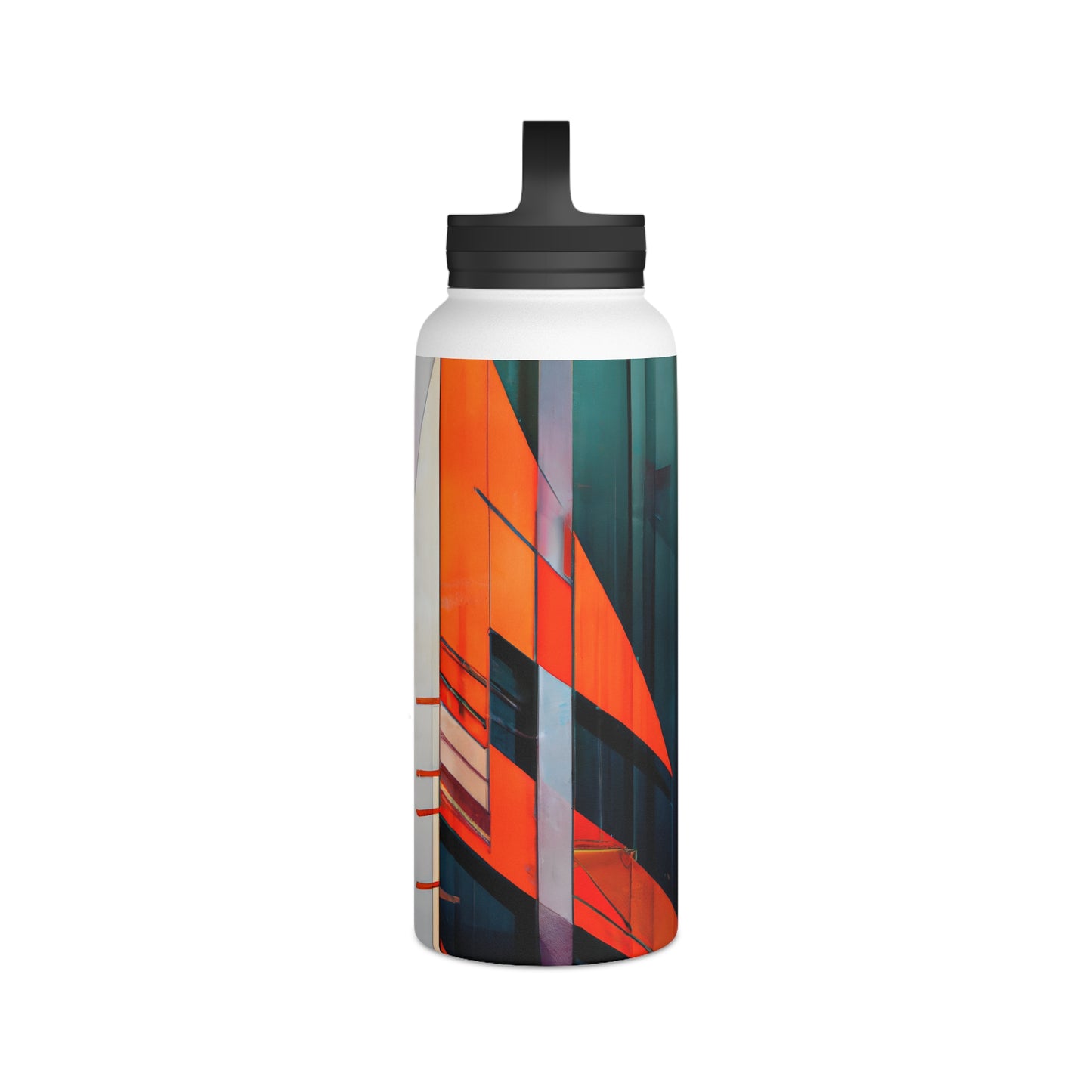 Lara Pendleton - Gravity Force, Abstractly - Stainless Steel Water Bottle