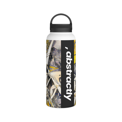 Donald Simmons - Friction Force, Abstractly - Stainless Steel Water Bottle