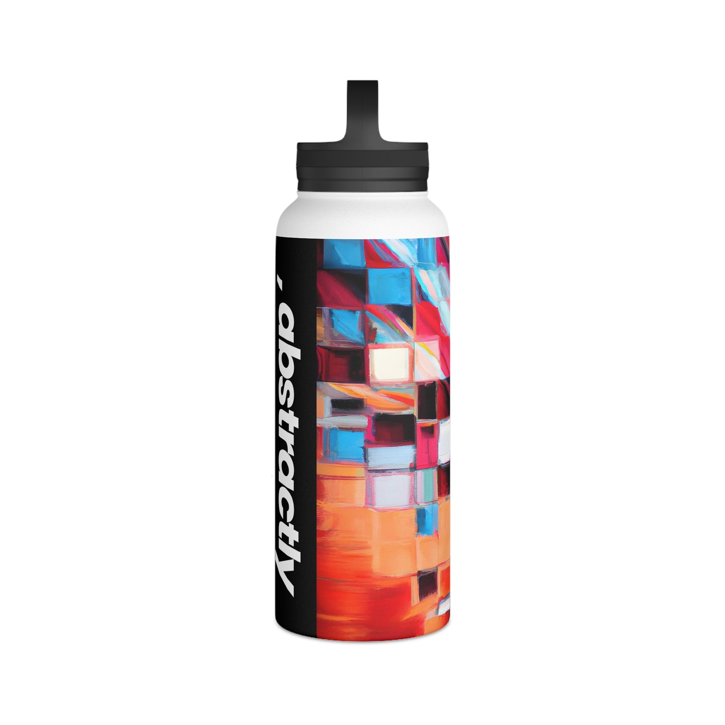 Theodore Bishop - Friction Force, Abstractly - Stainless Steel Water Bottle