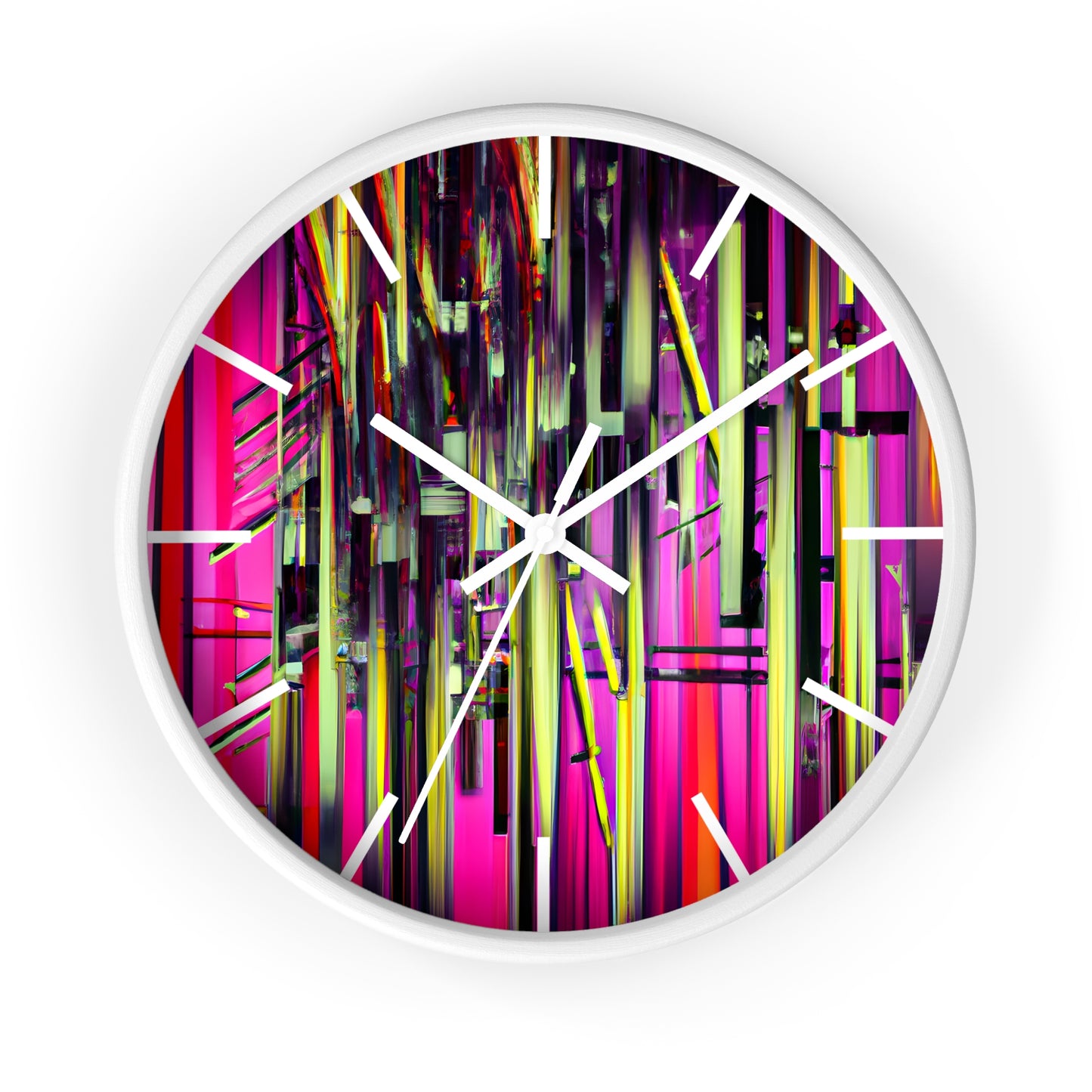 Anastasia Klimenko - Air Resistance Force, Abstractly - Wall Clock