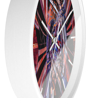 Belinda Hayes - Electromagnetic Force, Abstractly - Wall Clock