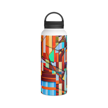 Edward Higgs - Electromagnetic Force, Abstractly - Stainless Steel Water Bottle