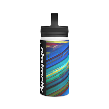 Elise Hofmann - Strong Force, Abstractly - Stainless Steel Water Bottle