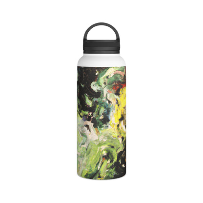 Lustra Vanadium Crystal - Chemistry, Abstractly - Stainless Steel Water Bottle