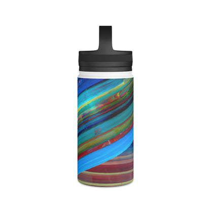 Elise Hofmann - Strong Force, Abstractly - Stainless Steel Water Bottle