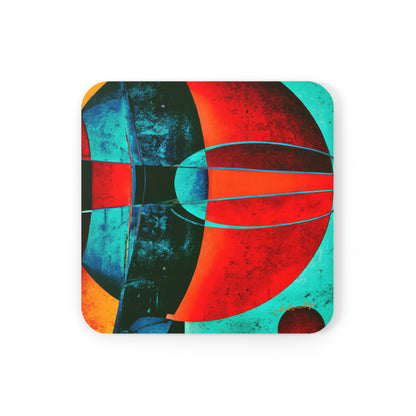 Lyle Ackerman - Normal Force, Abstractly - Corkwood Coaster Set of 4