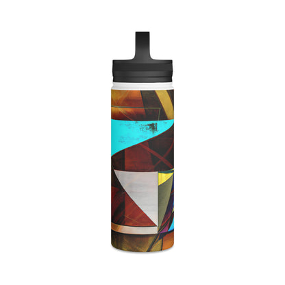 Julian Firth - Friction Force, Abstractly - Stainless Steel Water Bottle