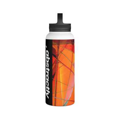 Jasper Eisenhardt - Tension Force, Abstractly - Stainless Steel Water Bottle