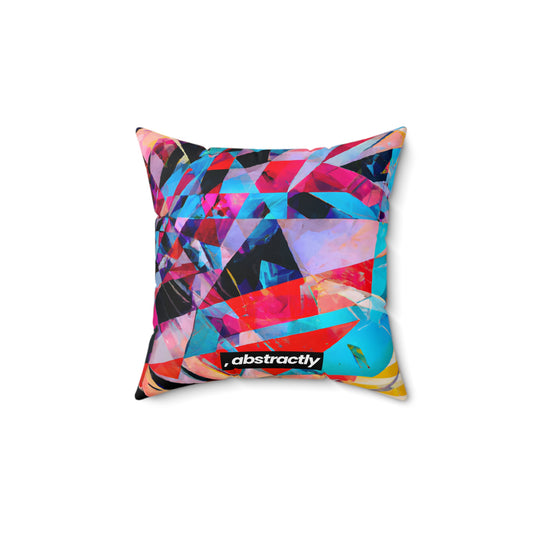 Aiden Merrick - Normal Force, Abstractly - Faux Suede Throw Pillow