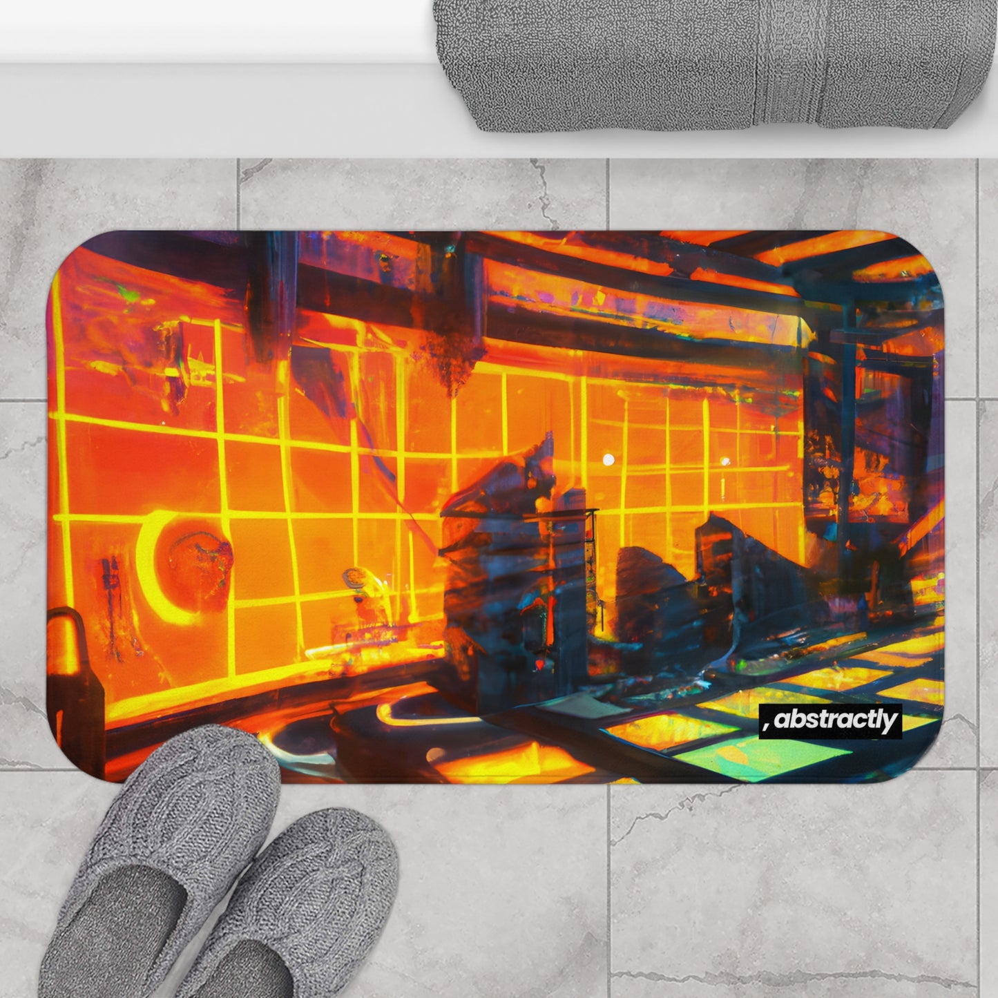 Summit Solutions - Cash Flow, Abstractly - Bath Mat