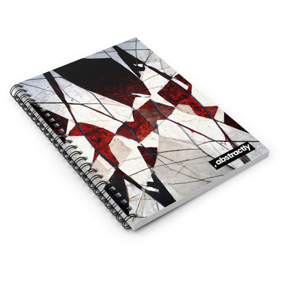 Adrianne Thomas - Spring Force, Abstractly - Spiral Notebook