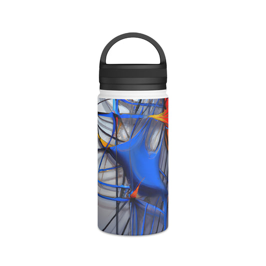 Ernestine Northwood - Friction Force, Abstractly - Stainless Steel Water Bottle