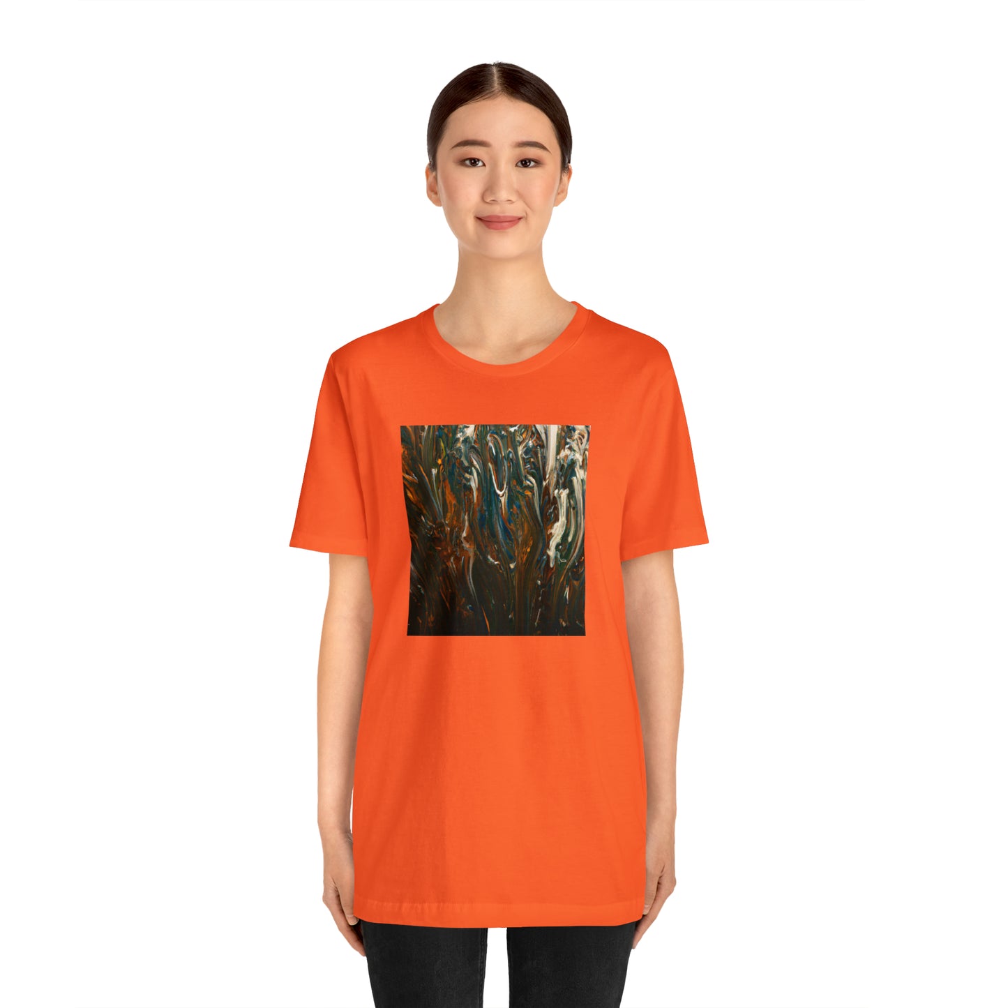 Hovenite Crystalline Matrix - Chemistry, Abstractly - Tee