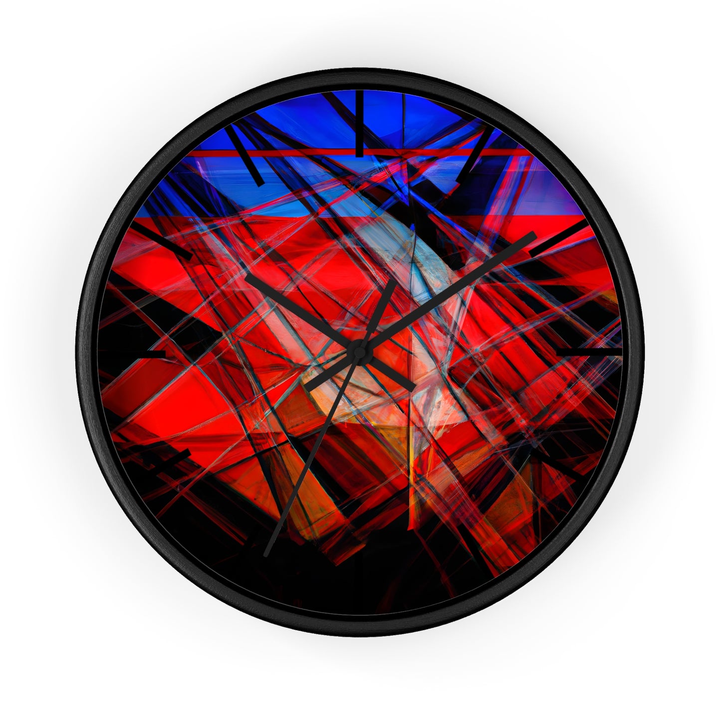 Samuel Wexler - Air Resistance Force, Abstractly - Wall Clock