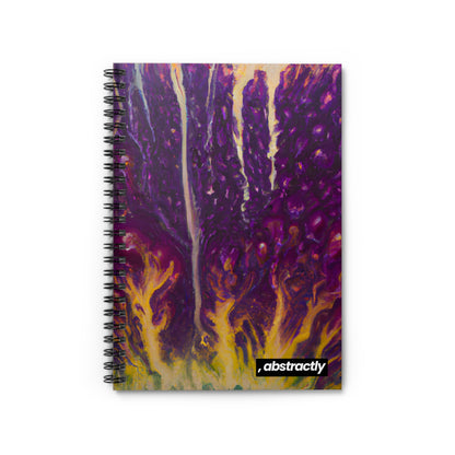 Luminous Etherium - Chemistry, Abstractly - Spiral Notebook