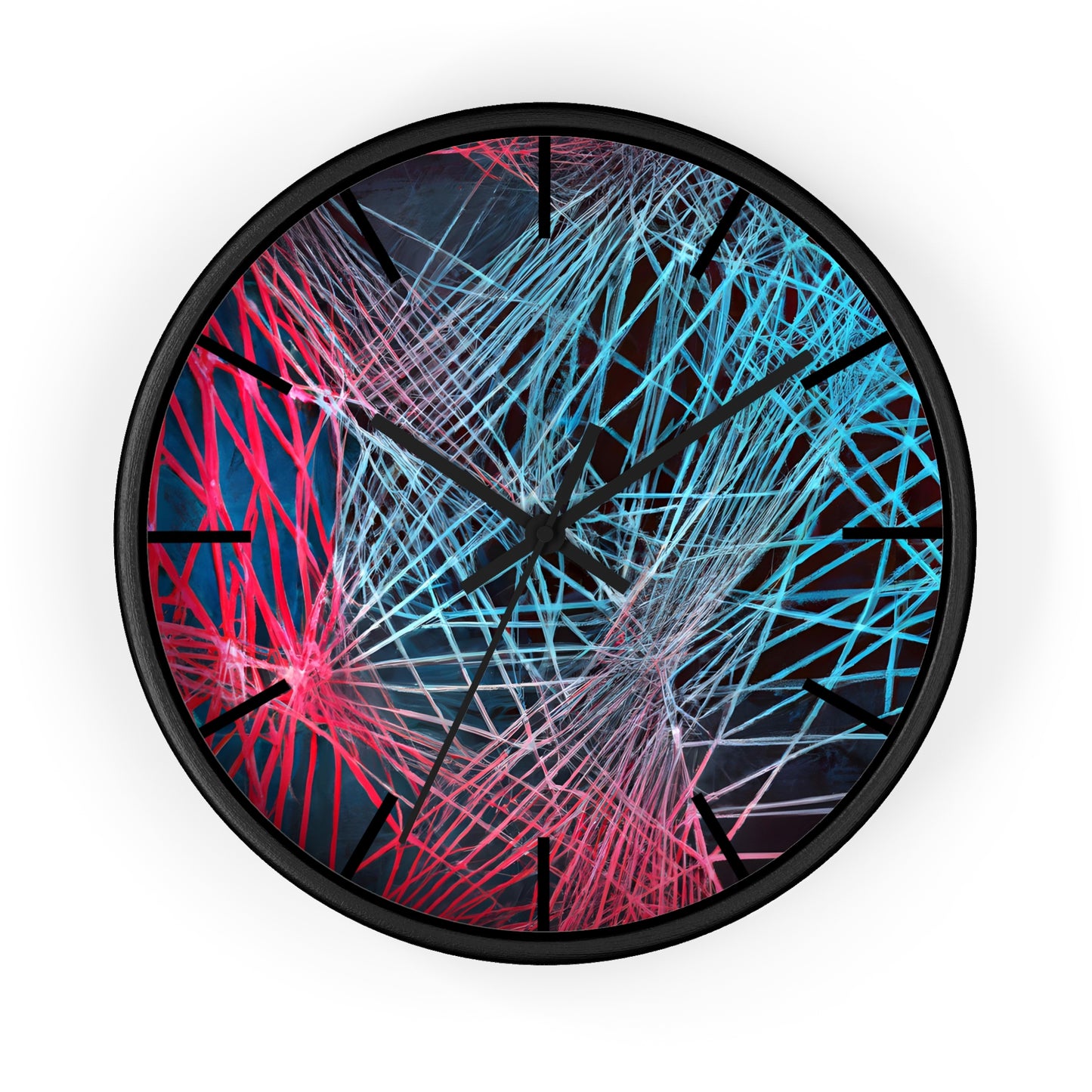 Erica Humphries - Air Resistance Force, Abstractly - Wall Clock