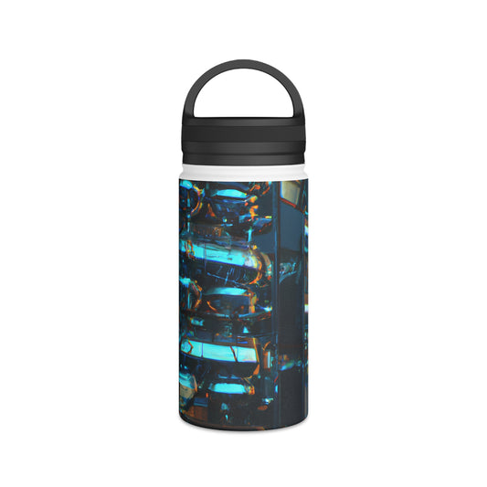 PinnacleSage - Tax, Abstractly - Stainless Steel Water Bottle