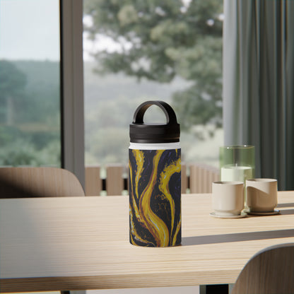 Vanadium Starlite - Chemistry, Abstractly - Stainless Steel Water Bottle