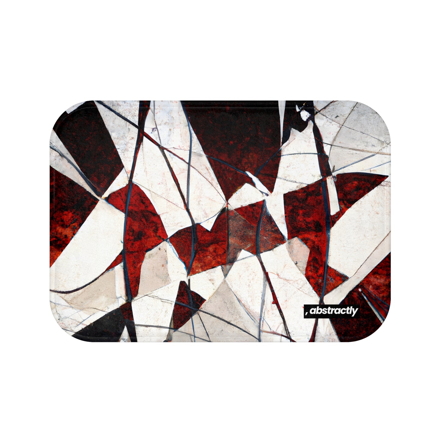 Adrianne Thomas - Spring Force, Abstractly - Bath Mat