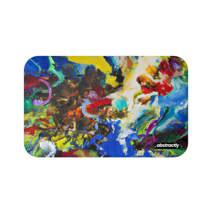 Xenospheric Blue - Chemistry, Abstractly - Bath Mat