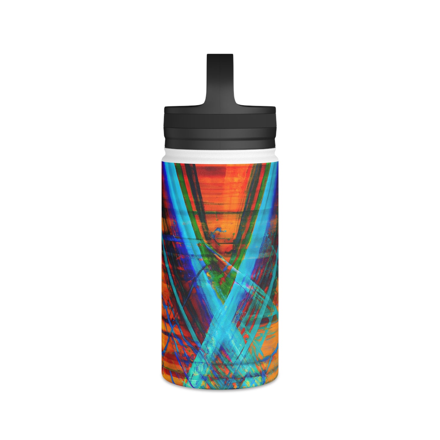 Anastasia Finkelstein - Electromagnetic Force, Abstractly - Stainless Steel Water Bottle