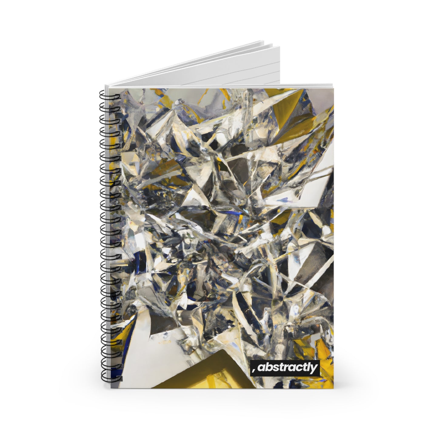 Donald Simmons - Friction Force, Abstractly - Spiral Notebook