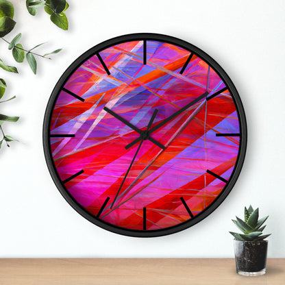 Isabel Kowalski - Air Resistance Force, Abstractly - Wall Clock