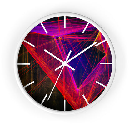 Lena Richmond - Magnetic Force, Abstractly - Wall Clock