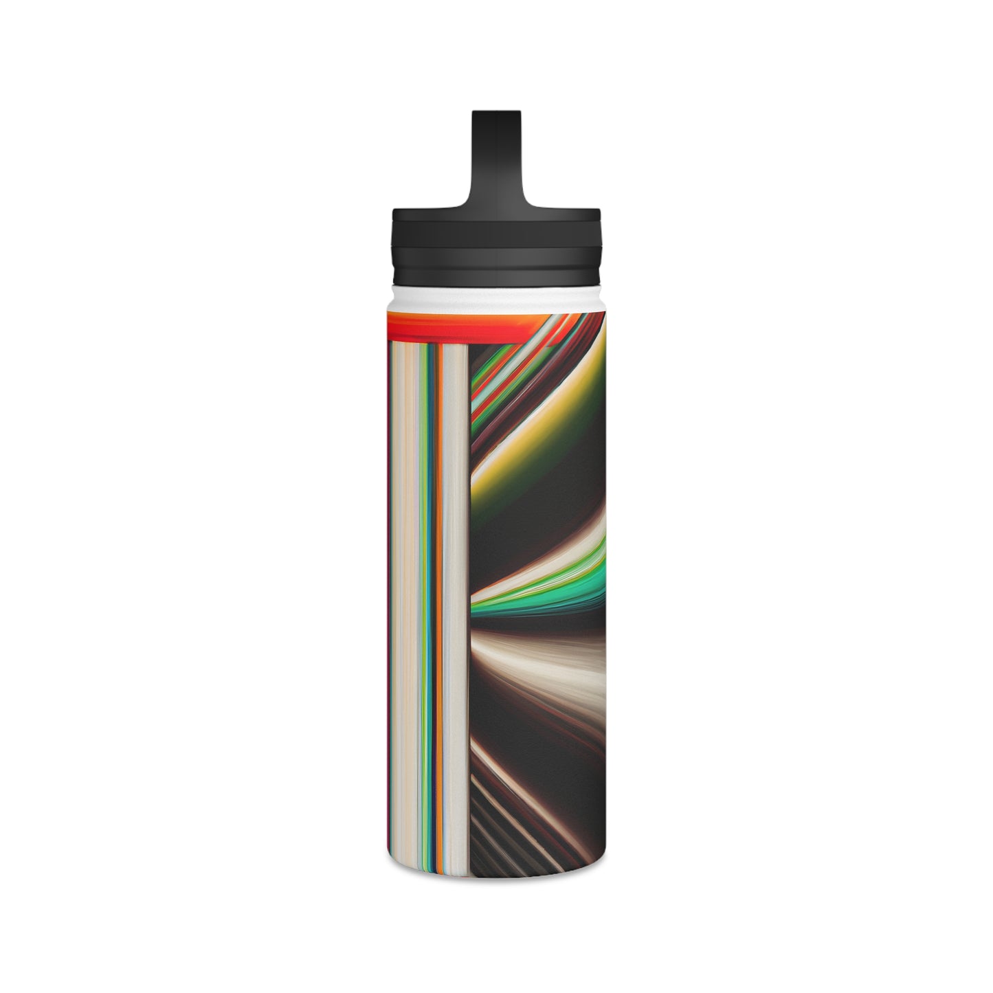 Ingrid Hartmann - Magnetic Force, Abstractly - Stainless Steel Water Bottle